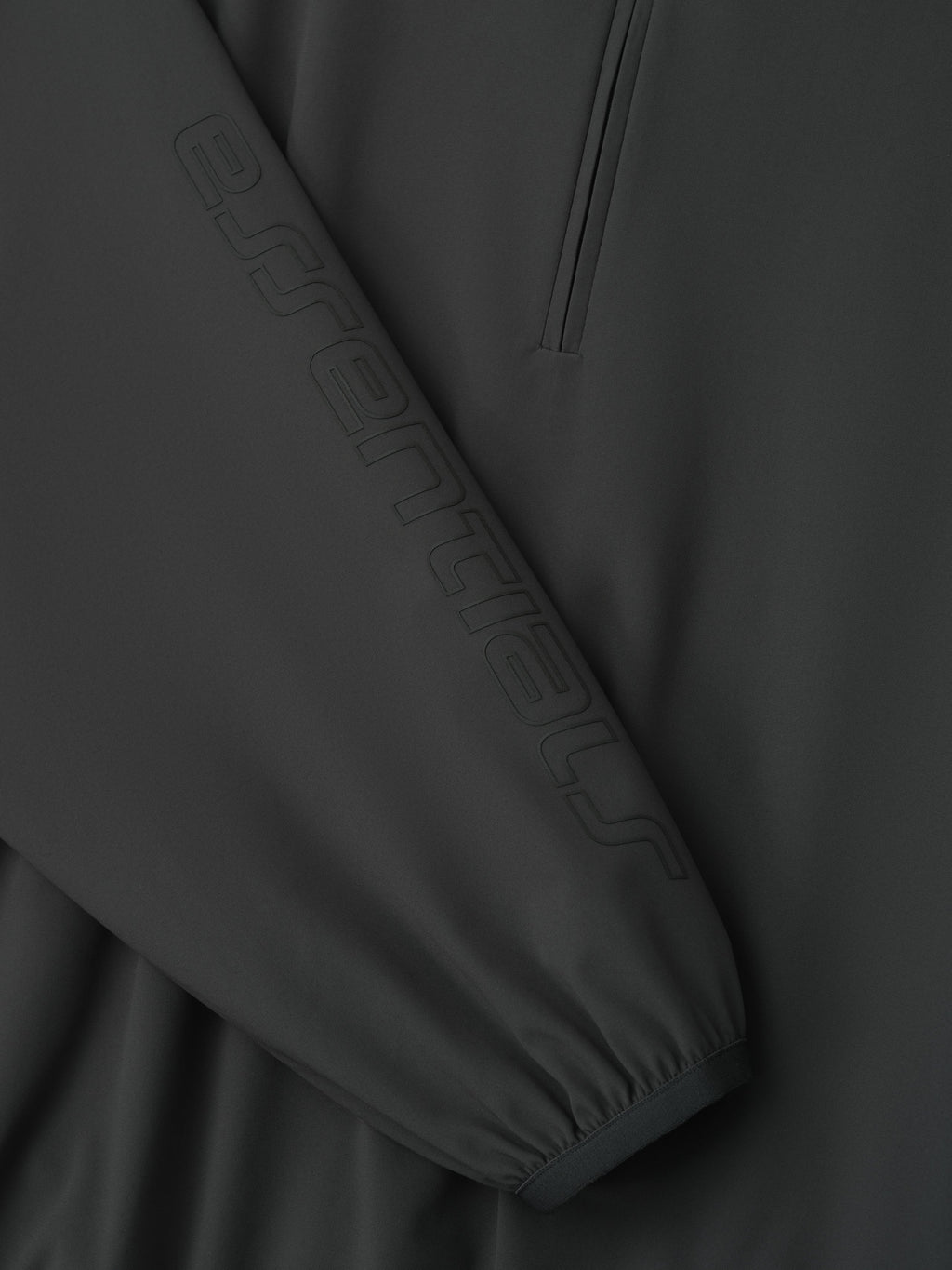 Womens Nylon Half Zip Track Jacket