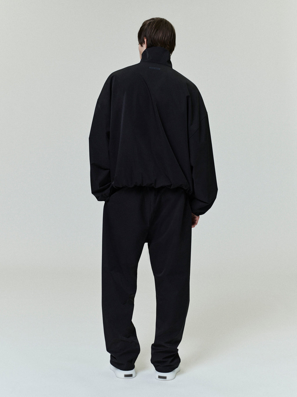 Sporty Nylon Half Zip